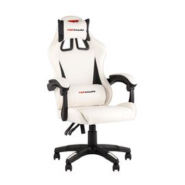 Кресло спортивное TopChairs Phantom бело-черный | Интернет магазин мебели и декора LifeDekor
