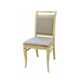 Стул «Сибарит-1», ткань Стефани 149-2, слоновая кость+золото | Интернет магазин мебели и декора LifeDekor
