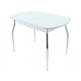 Стол «Ривьера» стекло СВ, белый | Интернет магазин мебели и декора LifeDekor