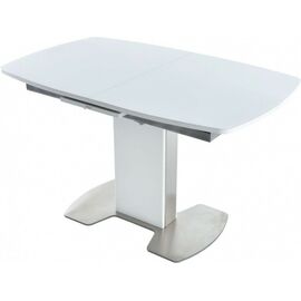 Стол «Санторини» стекло OPTI, белый | Интернет магазин мебели и декора LifeDekor