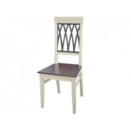 Стул «Кристиан», Комби 3 (Слоновая кость+орех темный) | Интернет магазин мебели и декора LifeDekor