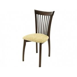 Стул «Тулон», Андрис вензель 160 беж, орех темный | Интернет магазин мебели и декора LifeDekor