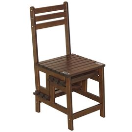 Стул-стремянка Массив орех | Интернет магазин мебели и декора LifeDekor