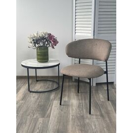 Стул TREND NS05 Капучино, букле / черный каркас, М-City | Интернет магазин мебели и декора LifeDekor