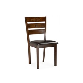 Стул деревянный Simol темно-коричневый / коричневый | Интернет магазин мебели и декора LifeDekor
