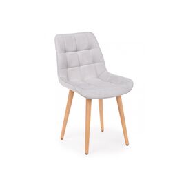 Стул деревянный Челси светло-серый (zd 960) / светлое дерево np | Интернет магазин мебели и декора LifeDekor