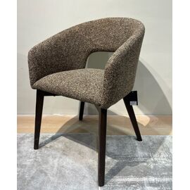 Стул THOMAS BOSTON-151 серый, ткань / орех, ®DISAUR | Интернет магазин мебели и декора LifeDekor