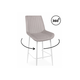 Барный стул Седа 360 латте (zd 290) / белый np | Интернет магазин мебели и декора LifeDekor