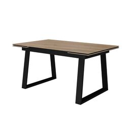 Стол DikLine DZ160 дуб галифакс/черный (2 уп.) | Интернет магазин мебели и декора LifeDekor