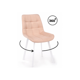 Стул на металлокаркасе Челси 360 П бежевый (zd 210) / белый np | Интернет магазин мебели и декора LifeDekor
