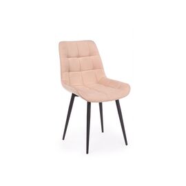 Стул на металлокаркасе Челси К бежевый (zd 210) / черный np | Интернет магазин мебели и декора LifeDekor