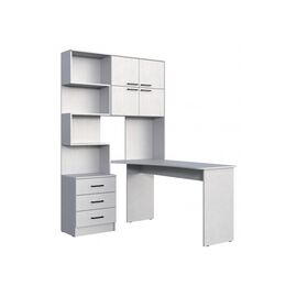 Компьютерный стол Эльброни правый белый | Интернет магазин мебели и декора LifeDekor