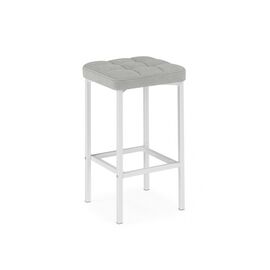 Барный стул Лофт мадера 20 / белый матовый | Интернет магазин мебели и декора LifeDekor