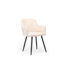 Стул на металлокаркасе Инфини латте (ocean 003) /  черный | Интернет магазин мебели и декора LifeDekor