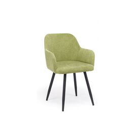 Стул на металлокаркасе Инфини зеленый (ocean 013) / черный | Интернет магазин мебели и декора LifeDekor