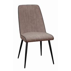 Стул DikLine 325 B5 LATTE, ножки черные | Интернет магазин мебели и декора LifeDekor