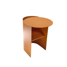 Журнальный столик Floire металл оранжевый | Интернет магазин мебели и декора LifeDekor