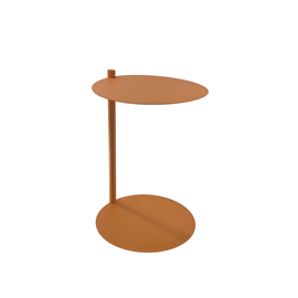 Журнальный столик Siara металл оранжевый | Интернет магазин мебели и декора LifeDekor