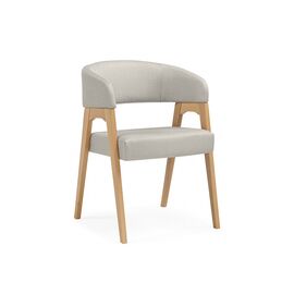 Стул деревянный Невада 1 натуральное дерево / ткань 135 | Интернет магазин мебели и декора LifeDekor