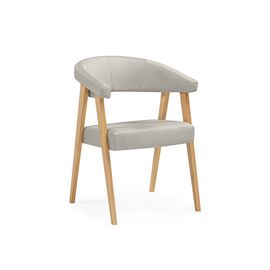 Стул деревянный Невада 2 натуральное дерево / ткань 135 | Интернет магазин мебели и декора LifeDekor