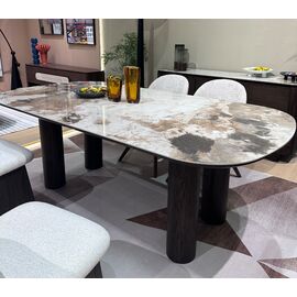 Стол PINO 210 цвет CA035, керамика / Темный орех, ®DISAUR | Интернет магазин мебели и декора LifeDekor