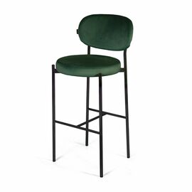 Стул барный Mason, бархат зеленый 19 | Интернет магазин мебели и декора LifeDekor