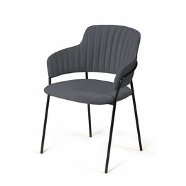 Стул Breeze, бархат серый 27 | Интернет магазин мебели и декора LifeDekor