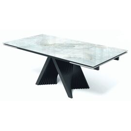 Стол ГАМЛЕТ 200 Glastonbury Savia Matt , керамика / Латте каркас, М-City | Интернет магазин мебели и декора LifeDekor