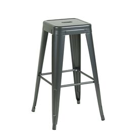 Стул барный TOLIX серебристый матовый KD | Интернет магазин мебели и декора LifeDekor