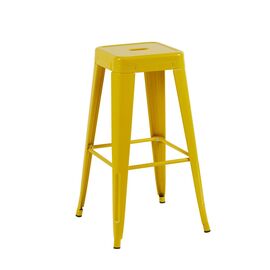 Стул барный TOLIX желтый глянцевый KD | Интернет магазин мебели и декора LifeDekor