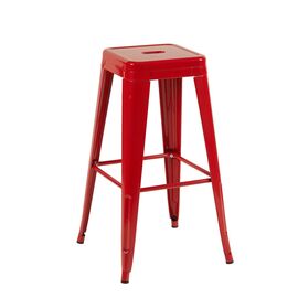 Стул барный TOLIX красный глянцевый KD | Интернет магазин мебели и декора LifeDekor