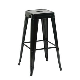 Стул барный TOLIX черный глянцевый KD | Интернет магазин мебели и декора LifeDekor