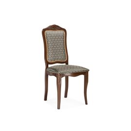 Стул деревянный Эмилин бежевый тк. М14 (Т56) / вишня | Интернет магазин мебели и декора LifeDekor