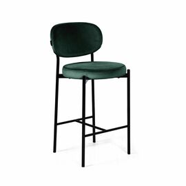 Стул полубарный Mason, бархат зеленый 19 | Интернет магазин мебели и декора LifeDekor