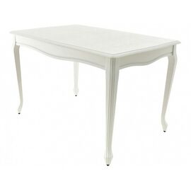 Стол «Кабриоль» 120x80, белая эмаль | Интернет магазин мебели и декора LifeDekor