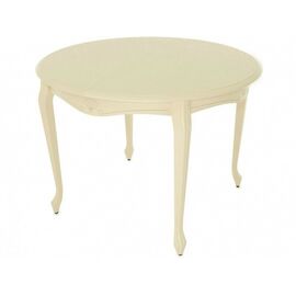 Стол «Кабриоль» круг (D 105), слоновая кость | Интернет магазин мебели и декора LifeDekor