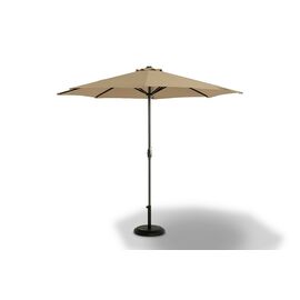 "Джулия" зонт садовый 3х3м на центральной опоре, тент бежевый | Интернет магазин мебели и декора LifeDekor