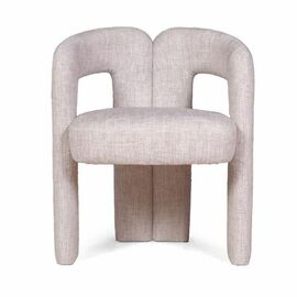 Полукресло Angie, микромех Rozy ivory | Интернет магазин мебели и декора LifeDekor