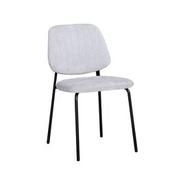 Стул обеденный Patrys светло-серый шенилл | Интернет магазин мебели и декора LifeDekor