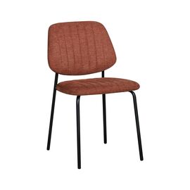 Стул обеденный Patrys терракот рогожка | Интернет магазин мебели и декора LifeDekor