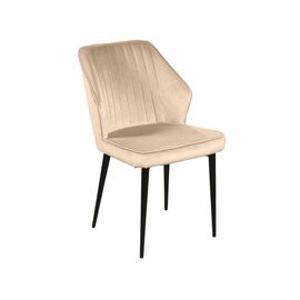 Стул Berg, бархат бежевый 5 | Интернет магазин мебели и декора LifeDekor