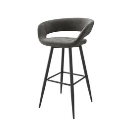 Комплект Стул полубарный Барни Р 700, Черный/Antracite Lux b28, | Интернет магазин мебели и декора LifeDekor