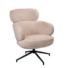 Кресло KING кремовый, шенилл | Интернет магазин мебели и декора LifeDekor