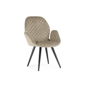 Стул Муат поворотное светло-коричневый / черный | Интернет магазин мебели и декора LifeDekor