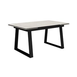 Стол DikLine DZ160 хромикс белый/черный (2 уп.) | Интернет магазин мебели и декора LifeDekor