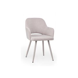 Стул на металлокаркасе Эолин светло-серый (glory 36) / серый | Интернет магазин мебели и декора LifeDekor