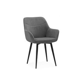 Стул на металлокаркасе Флюид темно-серый (zd 995) / черный | Интернет магазин мебели и декора LifeDekor