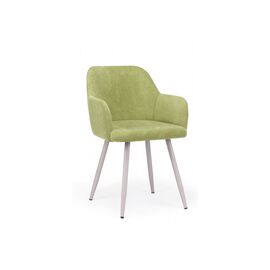 Стул на металлокаркасе Инфини зеленый (ocean 013) / серый | Интернет магазин мебели и декора LifeDekor