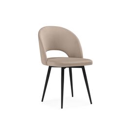 Стул на металлокаркасе Курбис бежевый (zd 210) / черный | Интернет магазин мебели и декора LifeDekor