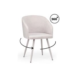 Стул на металлокаркасе Монер 360 светло-серый (glory 36) / серый | Интернет магазин мебели и декора LifeDekor